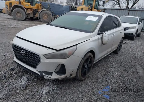 2019 Hyundai Elantra Gt из США, поврежденный, VIN KMHH35LE2KU094727